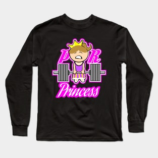 PR Princess / barbell girl version 2 Long Sleeve T-Shirt